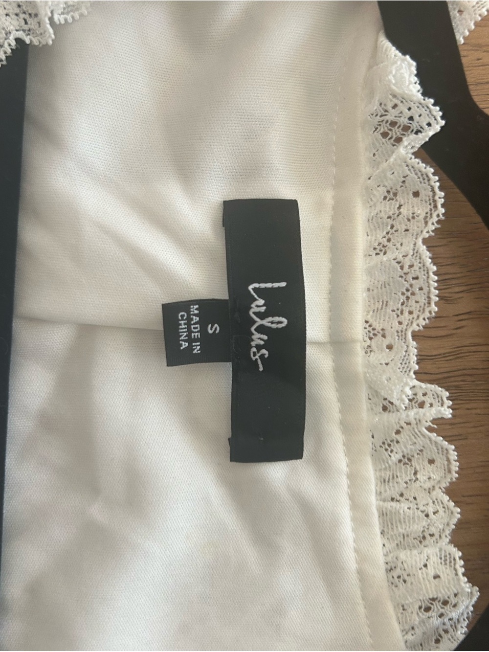 Lulu's Ivory Lace Cropped Jacket - Picture 4 of 4